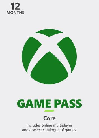 Xbox Game Pass Core 12 Month Global Game Key (Same Day Delivery)
