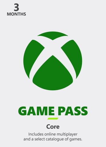 Xbox Game Pass Core 3 Month Global Game Key (Same Day Delivery)